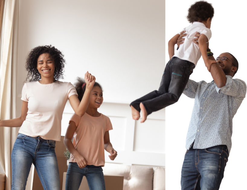 Image 50 A family dancing