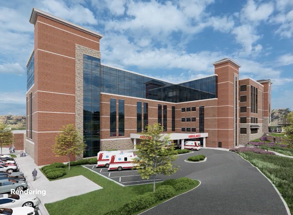 Hospital Expansion Rendering - Williamson Health Foundation