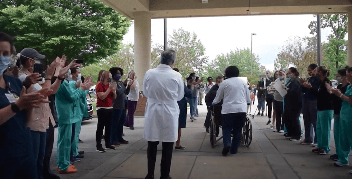 Isaiah Whalum leaving hospital