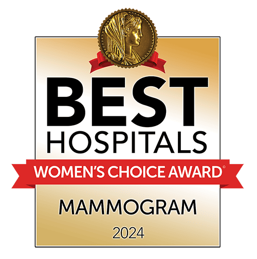 2024 Women's Choice Award, Mammogram